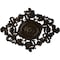 Ekena Millwork Katheryn Ceiling Medallion, Hand-Painted Bronze, 22 1/2"W x 30 3/8"H x 1 1/2"P CM30KTBZS - alternate 1